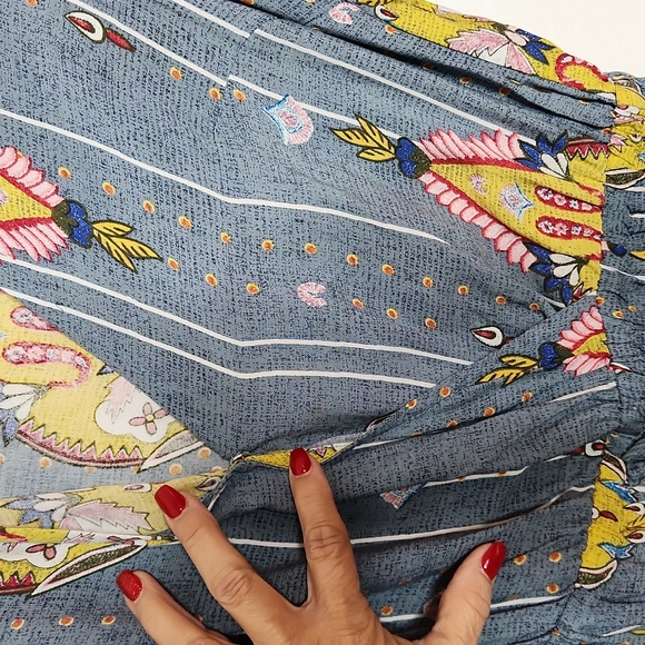 Anthropolpgie Jaase Boho Bohemian Wide Leg Jumper - Picture 11 of 16